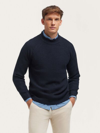 JERSEY BRUCKS AZUL MARINO