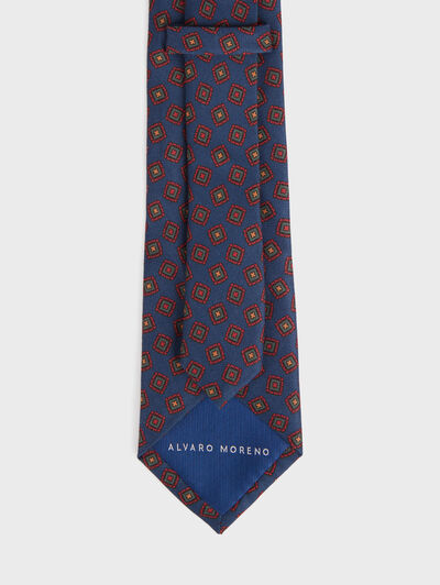 CORBATA PRINTED AZUL