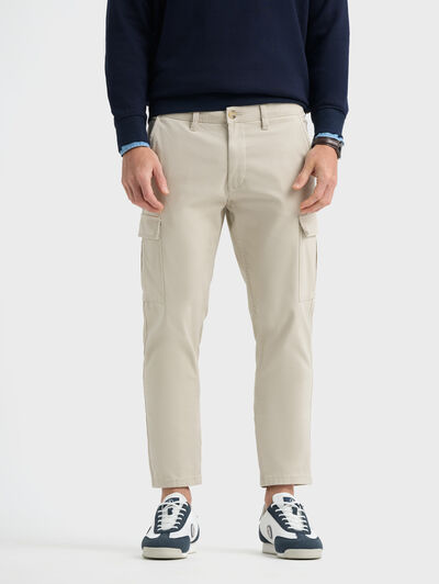 PANTALON CARGO ELVIS BEIGE