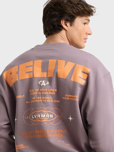 SUDADERA BELIVE ROSA