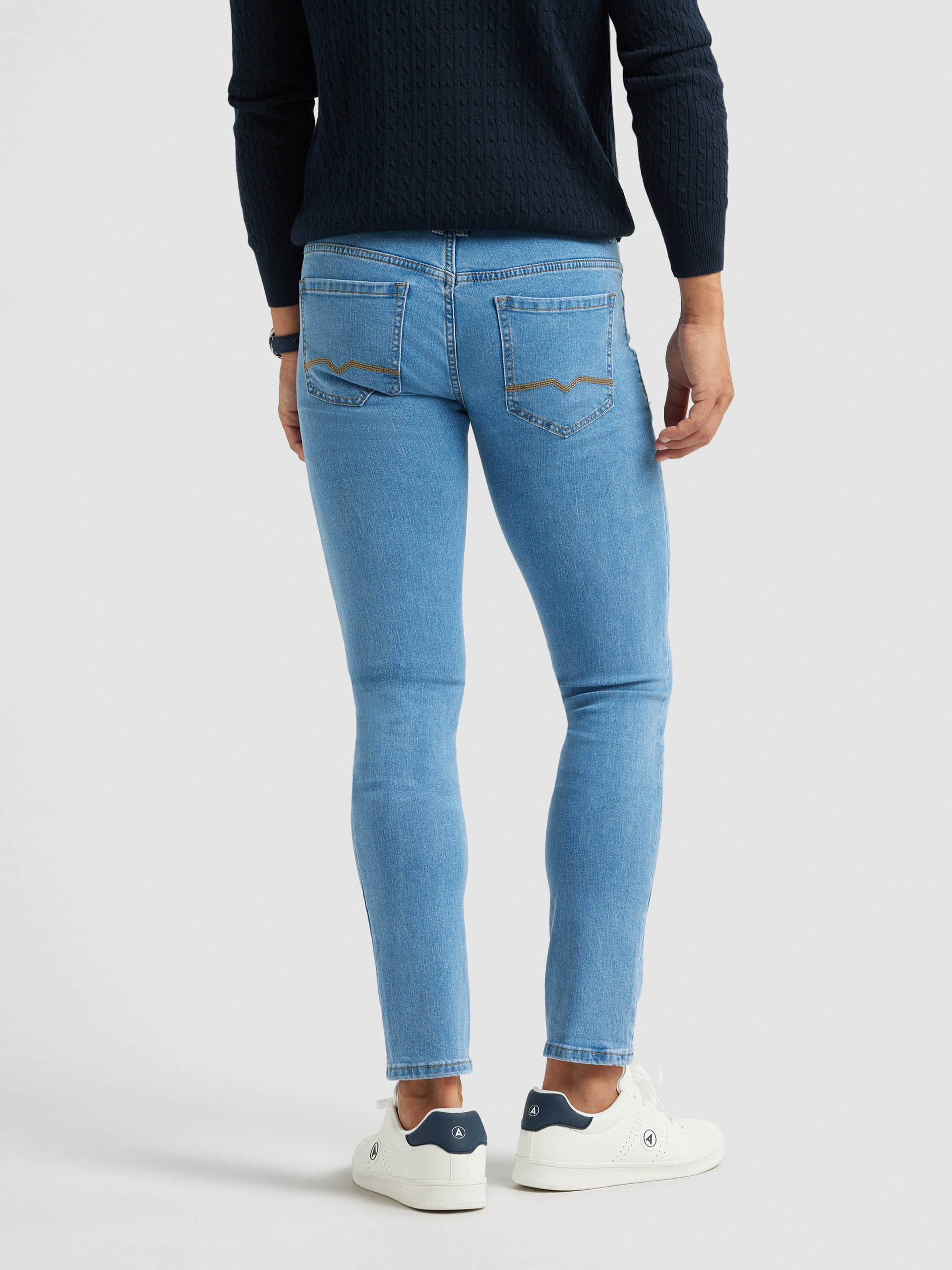 DENIM SLIM BASICO AZUL
