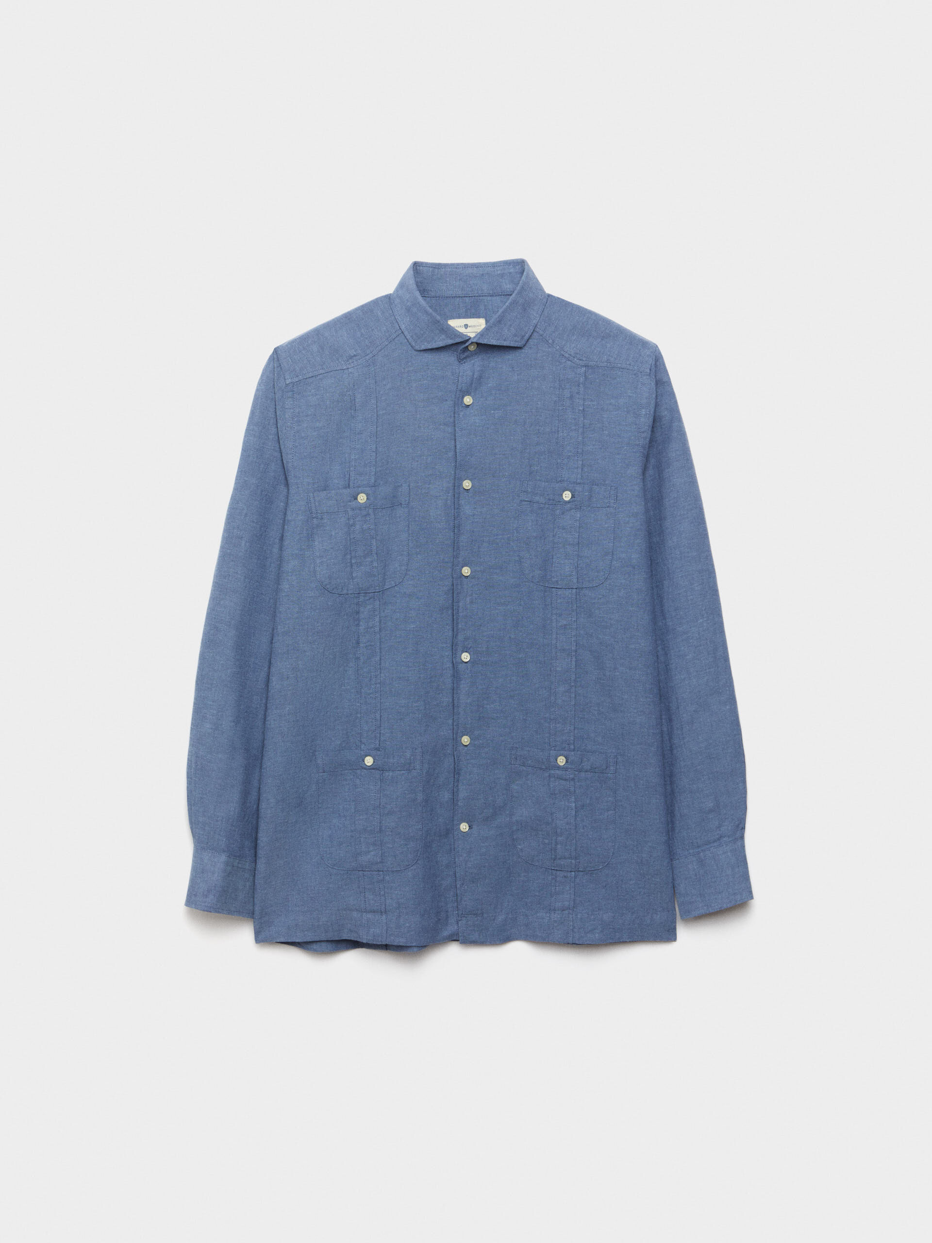 CUBANA LINO AZUL MARINO
