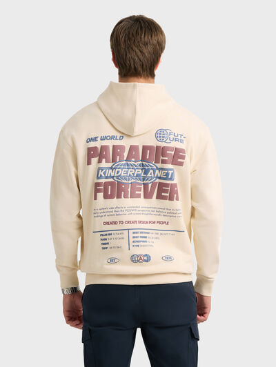 SUDADERA PARADISE BEIGE