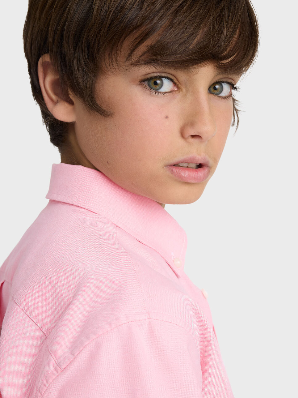 CAMISA OXFORD SOLID KIDS