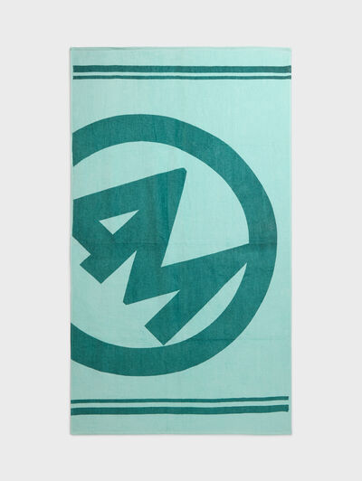 TOALLA LOGO VERDE AGUA