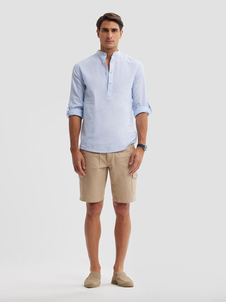 POLERA LINO RAYAS MAO
