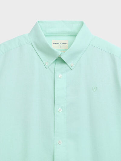 CAMISA OXFORD SOLID VERDE