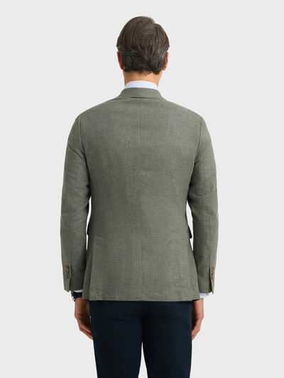 AMERICANA LINO FIL A FIL VERDE