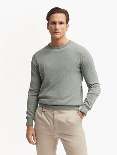 JERSEY ROUND NECK VERDE