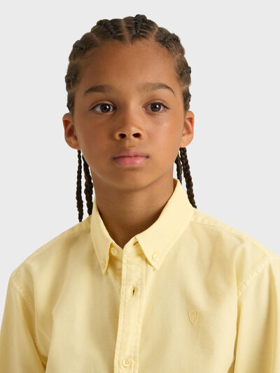 CAMISA OXFORD DYE KIDS AMARILLO
