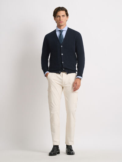 CARDIGAN TURNER AZUL MARINO
