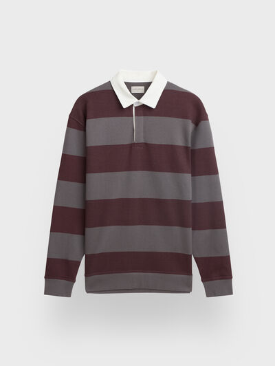 SUDADERA POLO GRIS