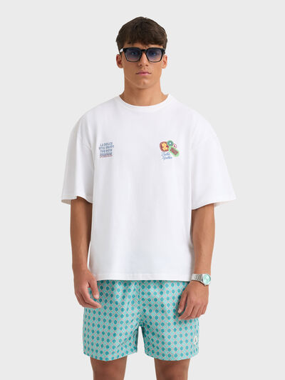 CAMISETA VISUAL BLANCO