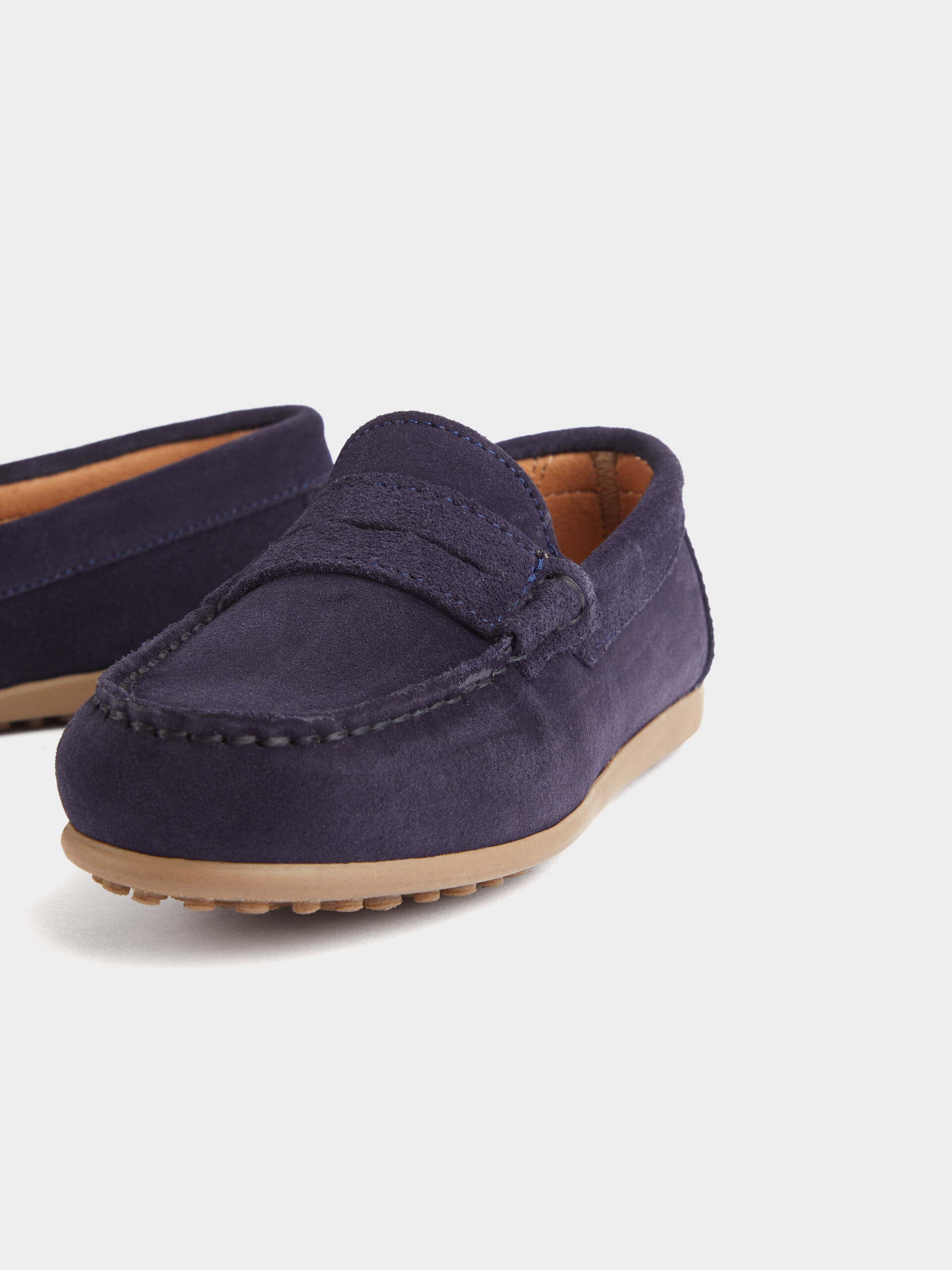 Mocasin niño azul 2025 marino