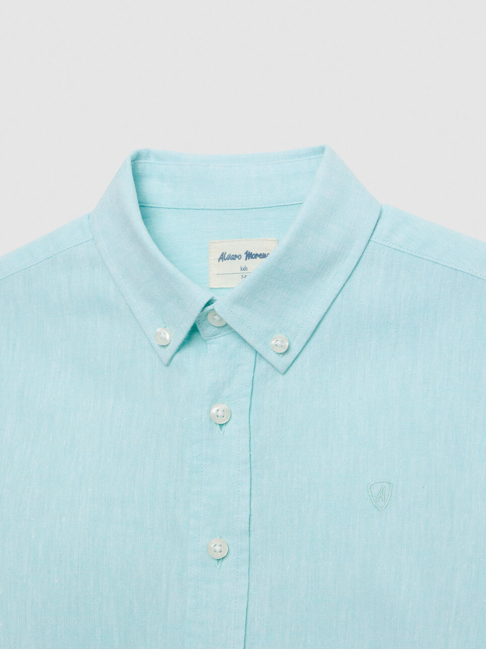 CAMISA LINO C. BOTON KIDS
