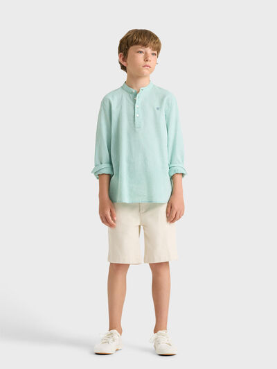 POLERA LINO MAO KIDS VERDE