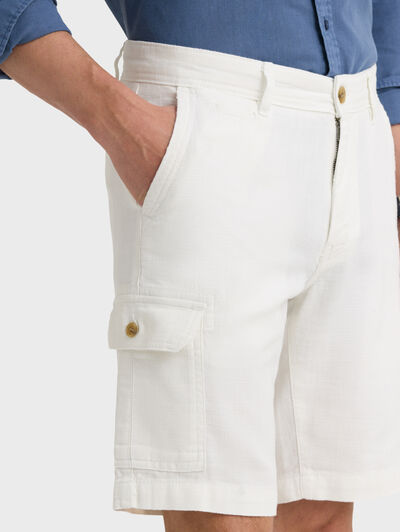 BERMUDA TINTADA CARGO CRUDO