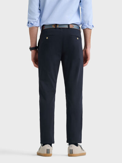 PANTALON ESTRUCTURA AZUL MARINO