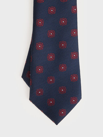 CORBATA JAQUARD MF BURDEOS