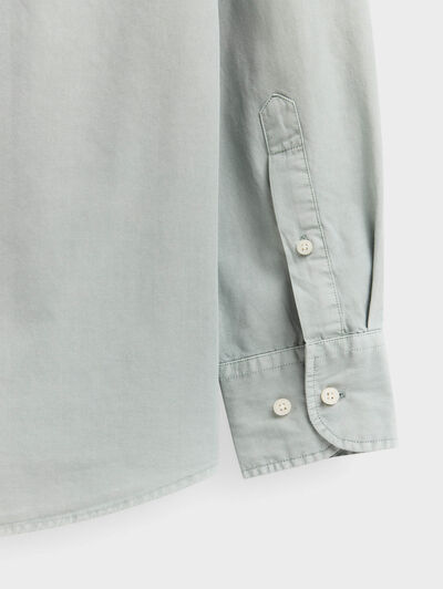 CAMISA POPELIN VERDE