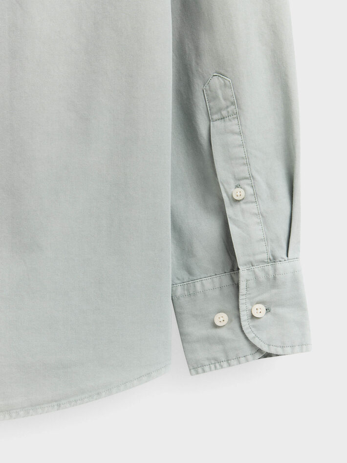 CAMISA POPELIN VERDE