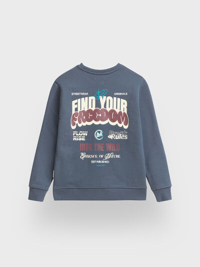 SUDADERA FREEDOM KIDS