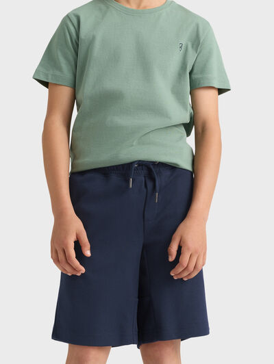 BERMUDA PUNTO KIDS AZUL MARINO