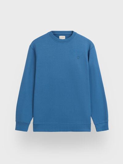 SUDADERA BASIC FANCY AZUL