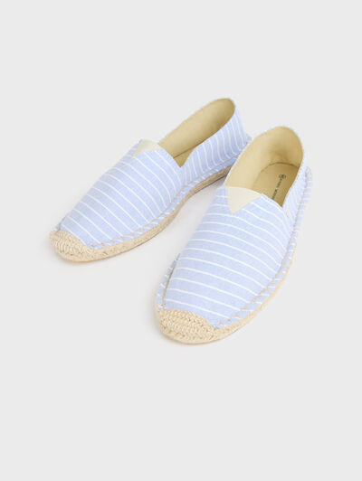 ESPADRILLES OXFORD DIPLO CELESTE