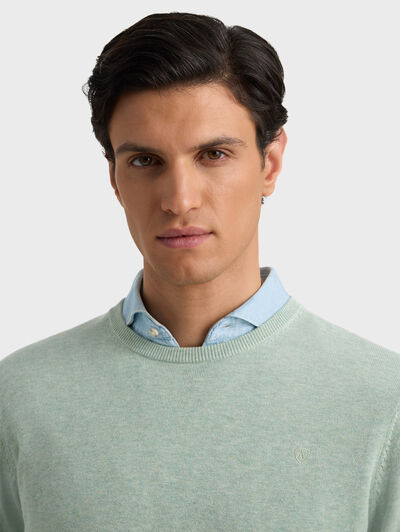 JERSEY ROUND NECK VERDE