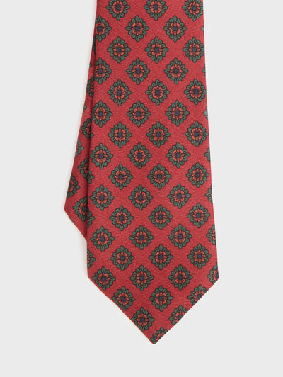 CORBATA PRINTED ROJO