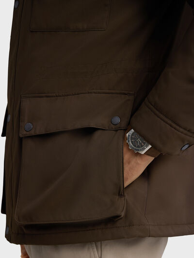 PARKA KINGSMAN MARRÓN