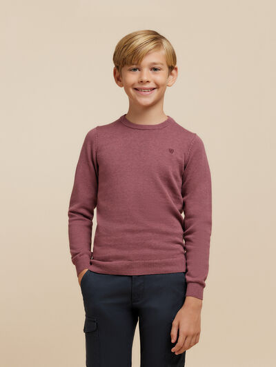 JERSEY ROUND NECK KIDS VIOLETA