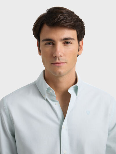 CAMISA OXFORD SOLID VERDE