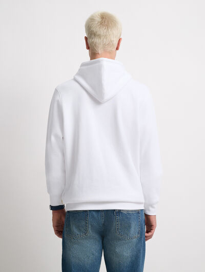 SUDADERA MOMENT BLANCO