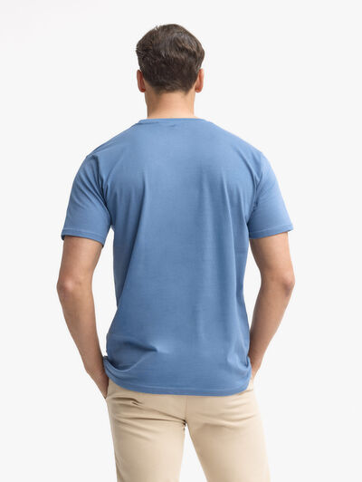 CAMISETA BASICA AZUL