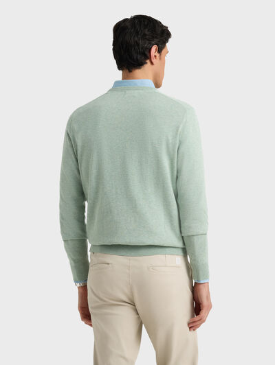 JERSEY ROUND NECK VERDE