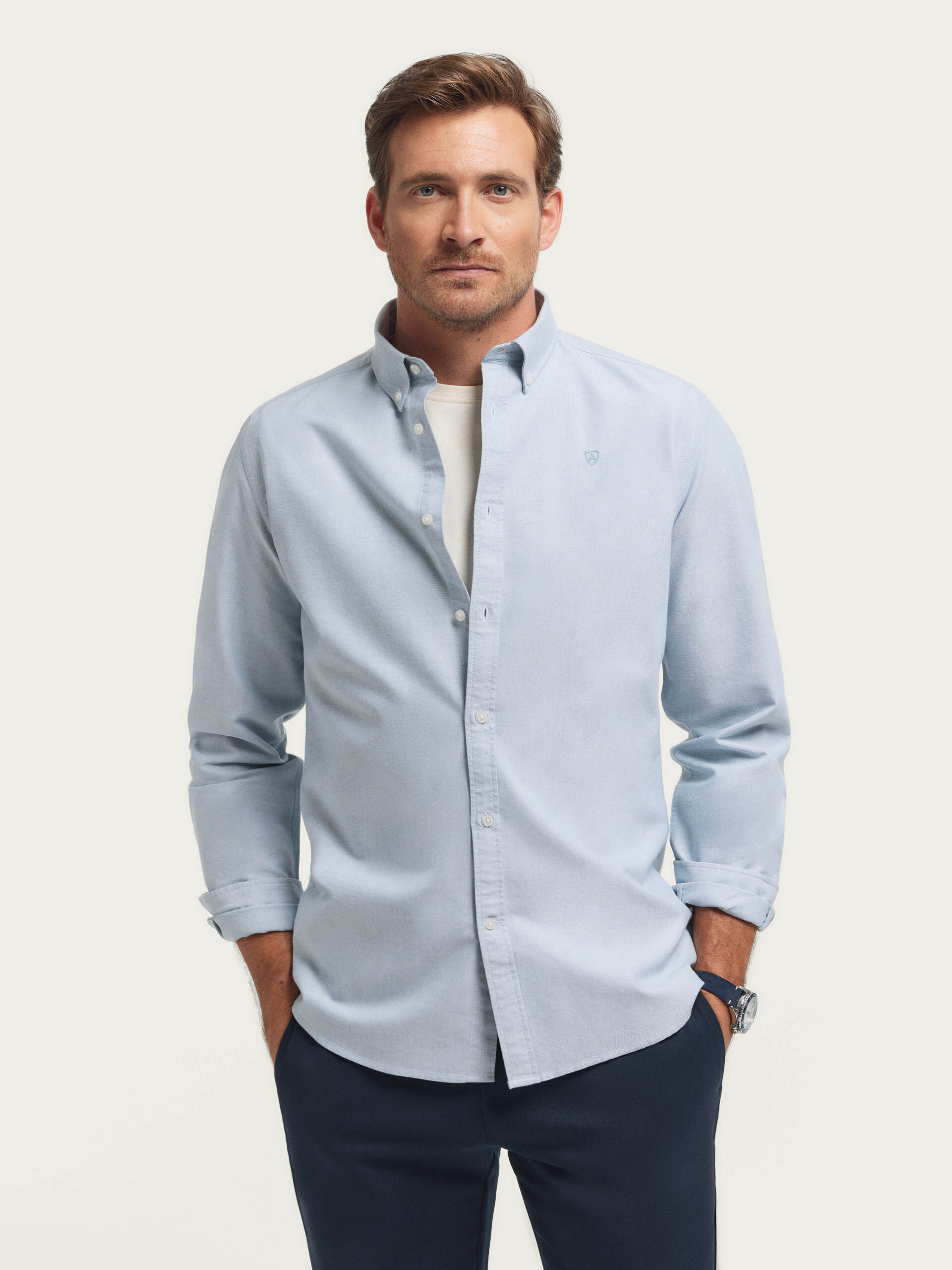 Camisa oxford alvaro moreno online