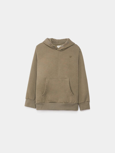 SUDADERA DEREK KIDS VERDE