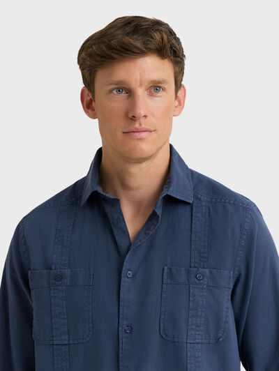 CUBANA LINO GD AZUL MARINO