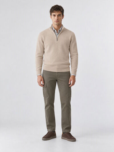 JERSEY HIVE BEIGE