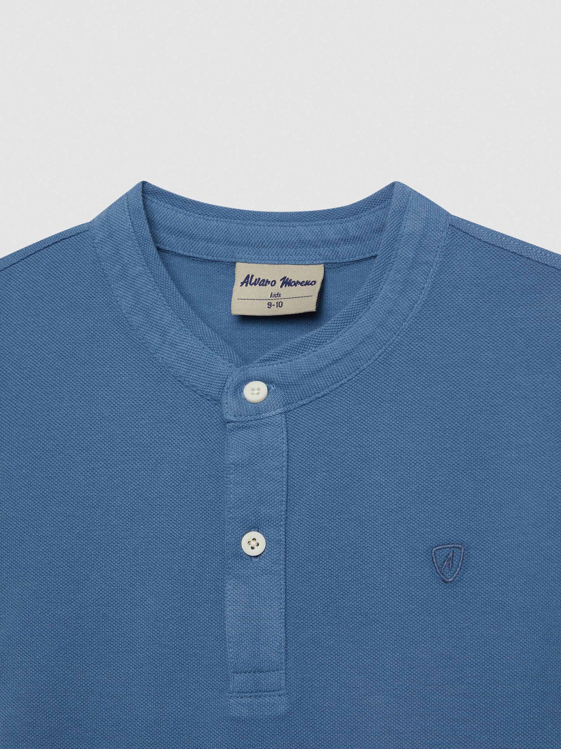POLO MAO KIDS AZUL