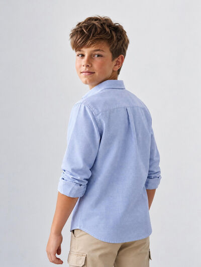 CAMISA OXFORD SOLID KIDS