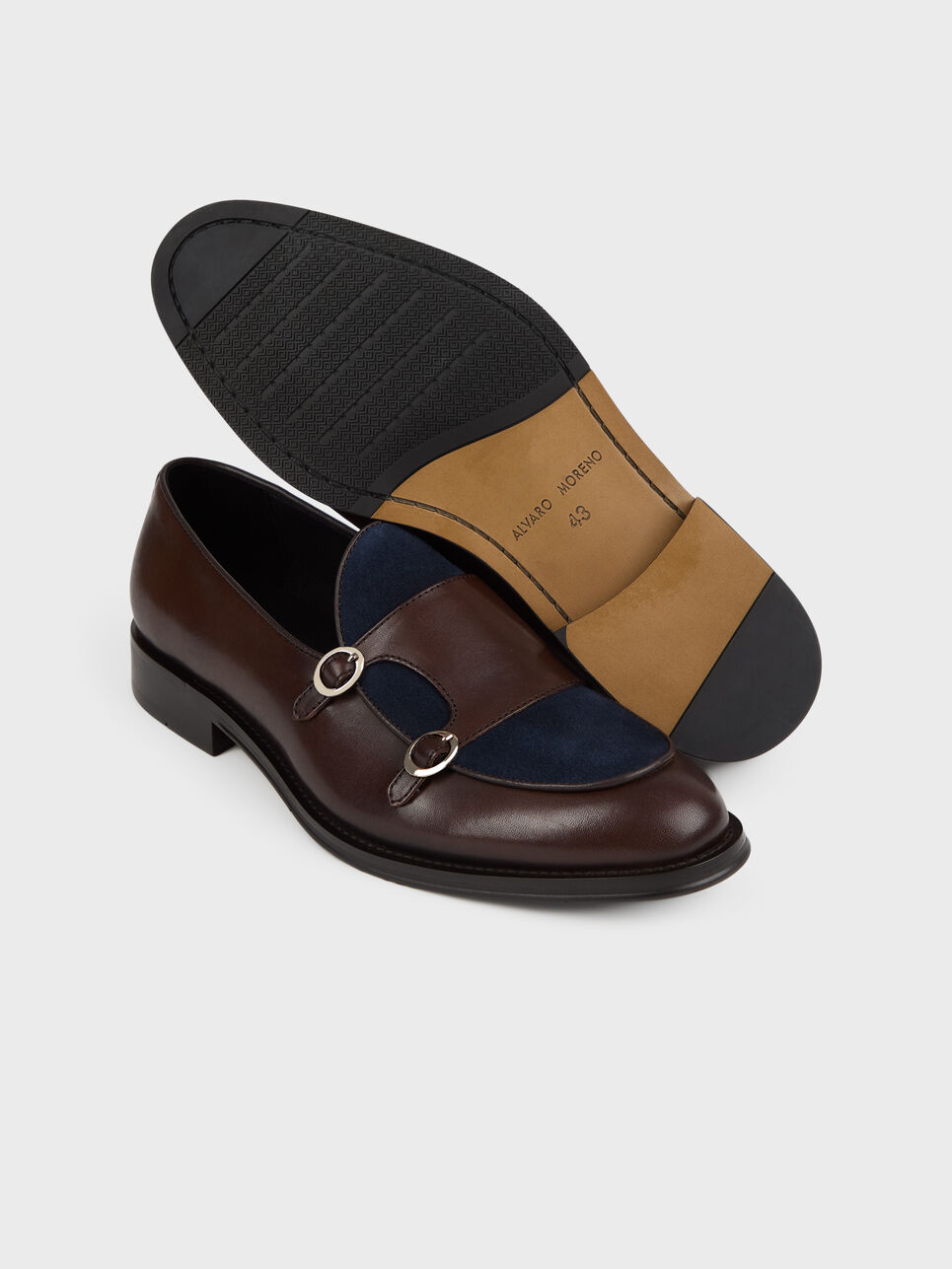MOCASIN HEBILLAS BICOLOR