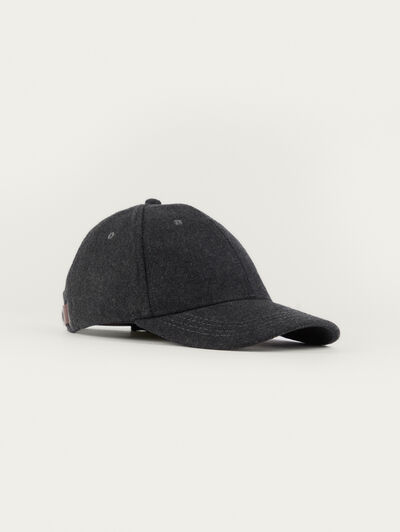 GORRA PAÑO GRIS