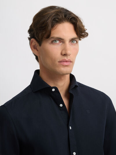 CAMISA PANAMA AZUL MARINO