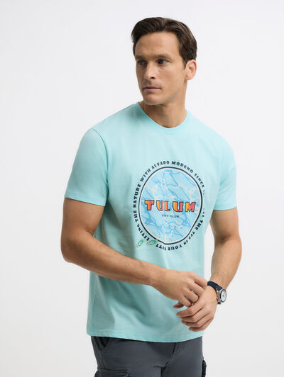 CAMISETA TULUM VERDE AGUA