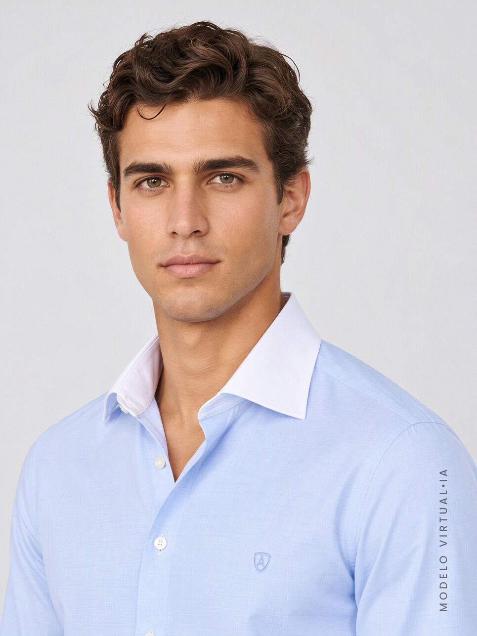 CAMISA FIL A FIL C.BLANCO