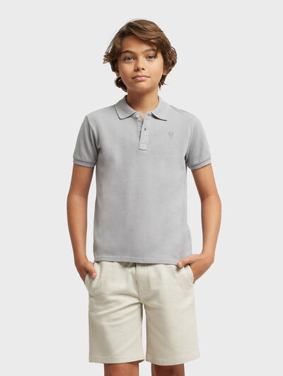 POLO STONE GD KIDS GRIS