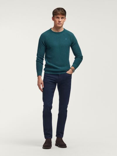 PANTALON DENIM DARK AZUL MARINO